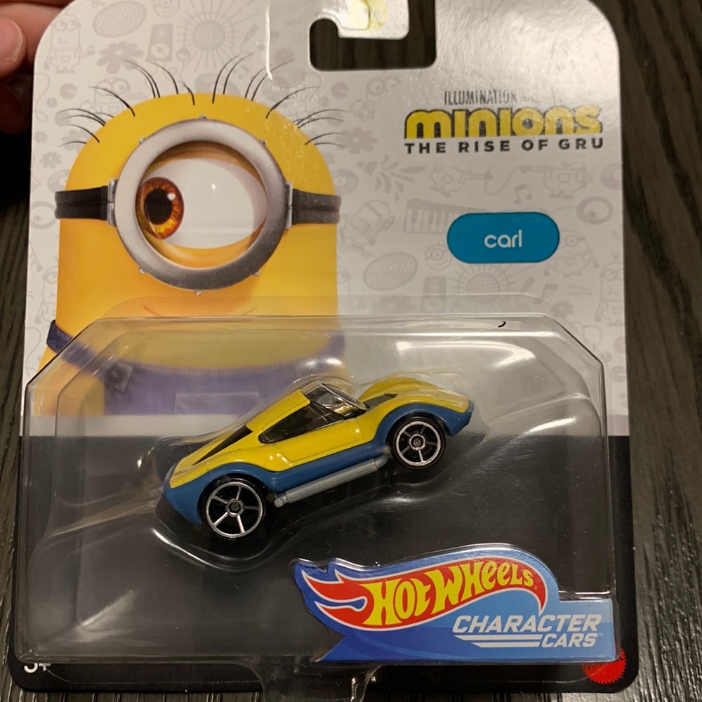 Minions Carl Hot Wheels Car